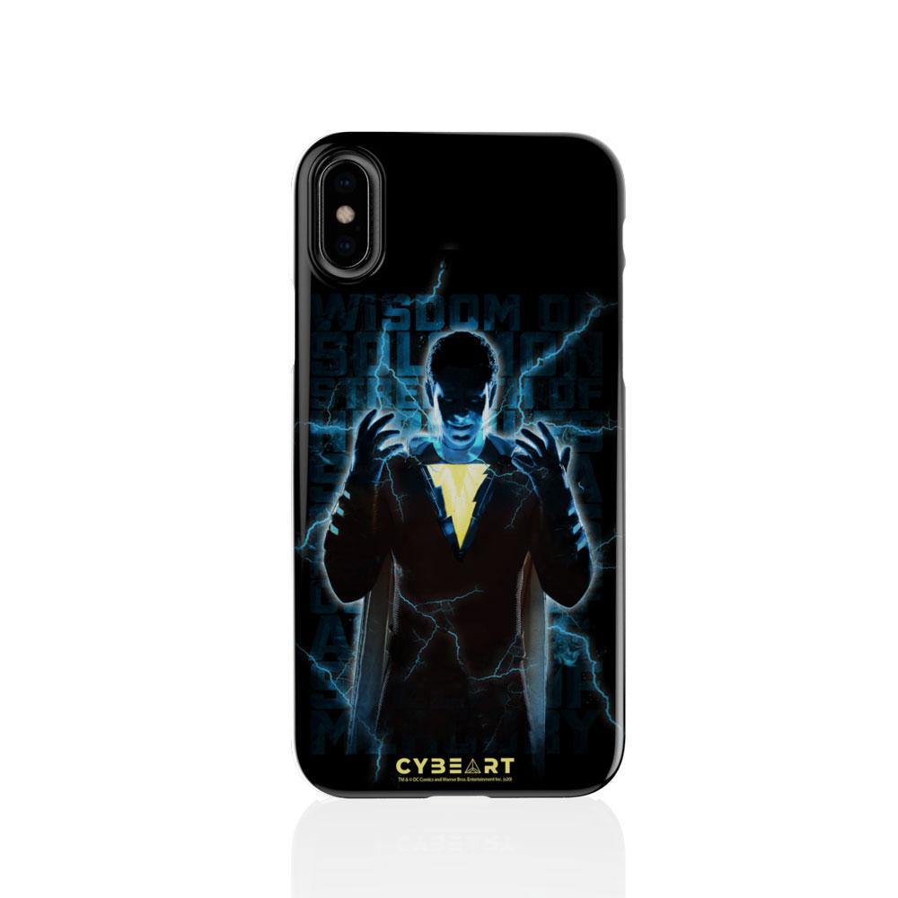 Shazam Lightning Silhouette - Cybeart