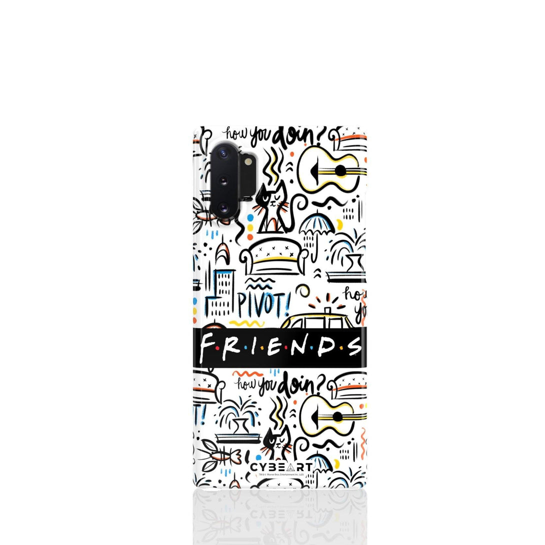 Friends Logo Pattern - Cybeart