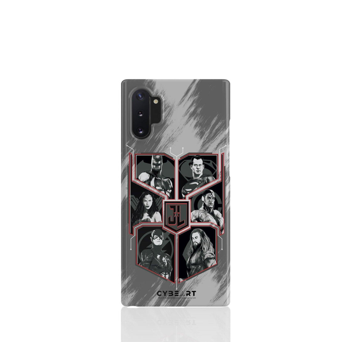 Justice League Heroes - Gray - Cybeart