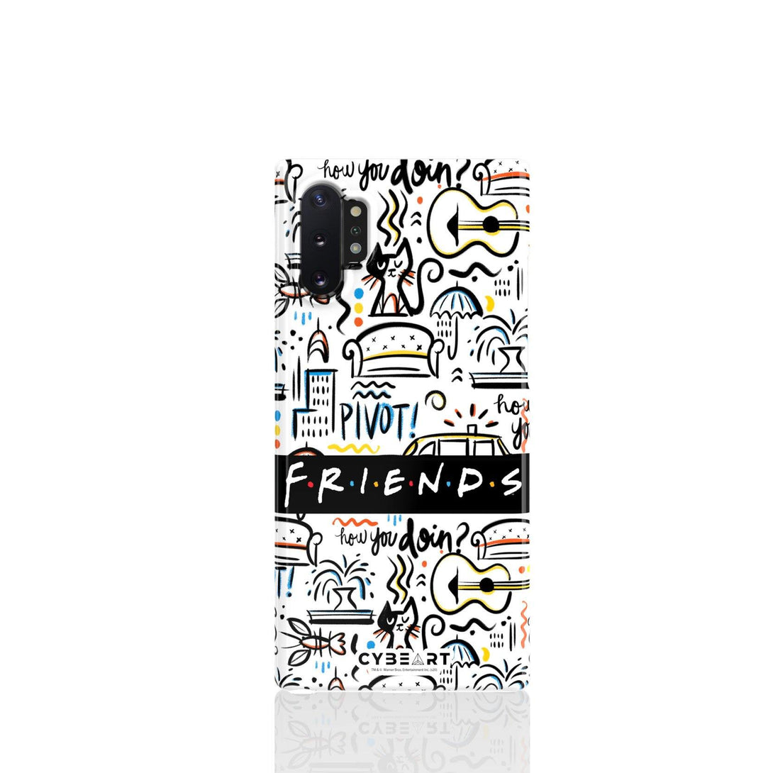 Friends Logo Pattern - Cybeart