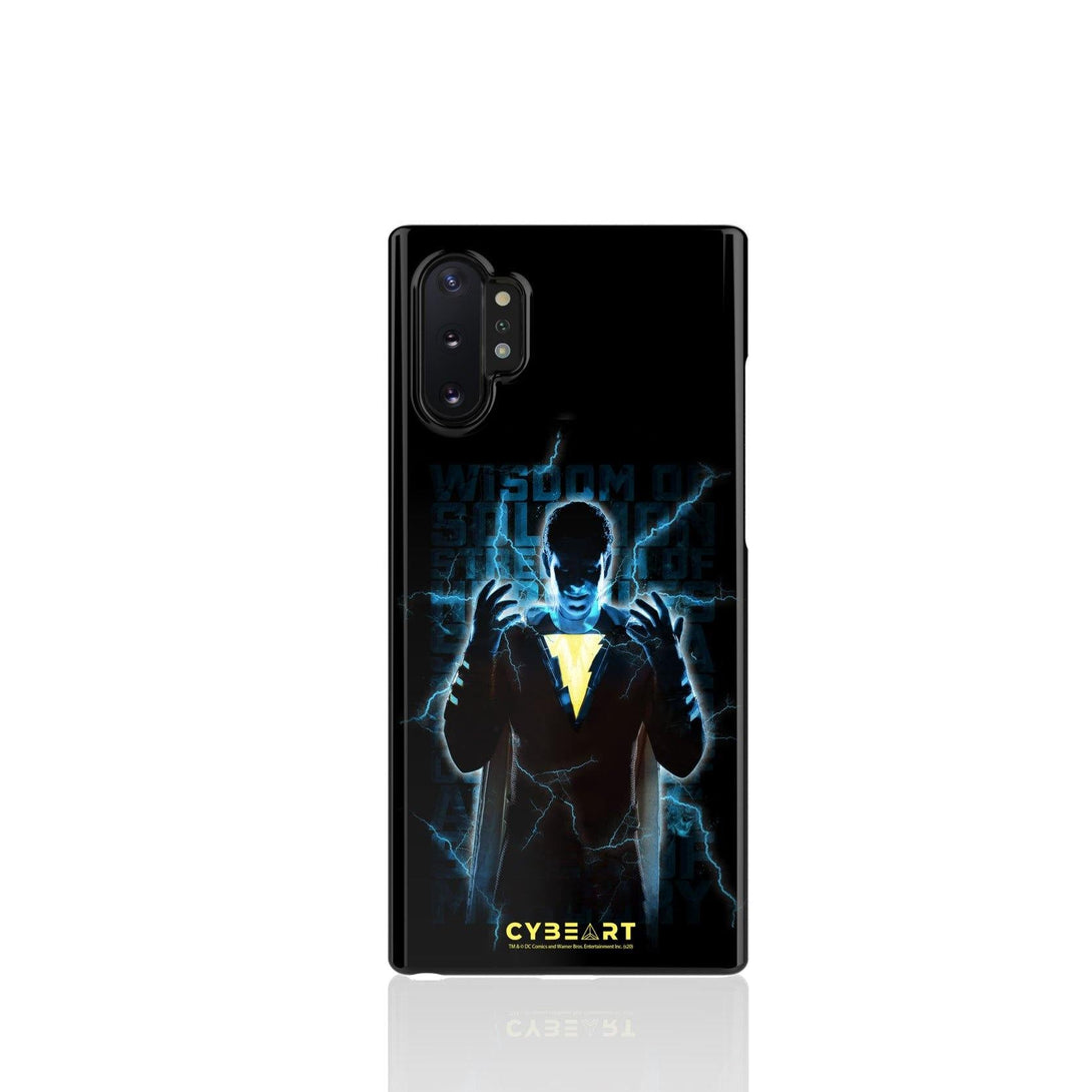 Shazam Lightning Silhouette - Cybeart