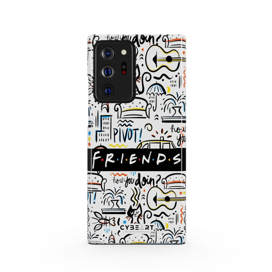 Friends Logo Pattern - Cybeart