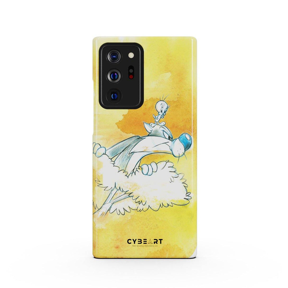 Sylvester & Tweety Scribble Art - Cybeart