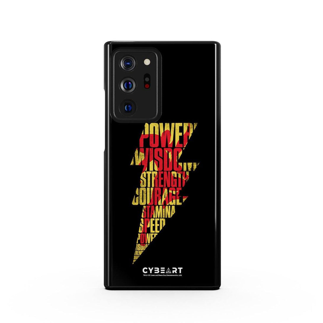 Shazam Emblem Text Art - Cybeart