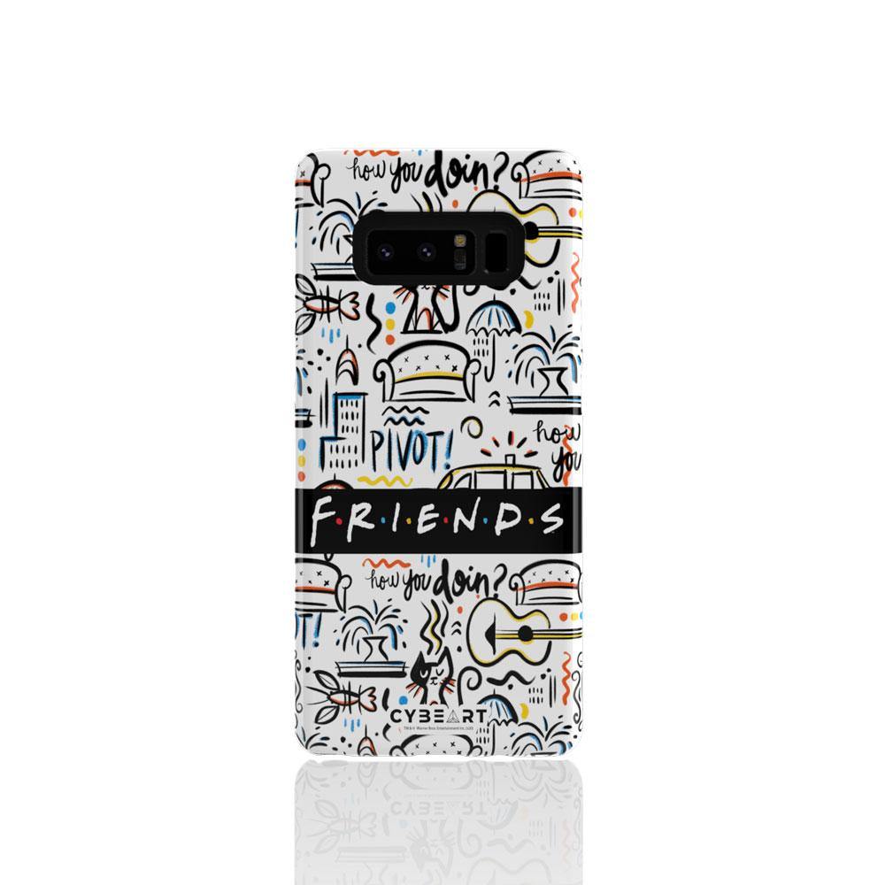 Friends Logo Pattern - Cybeart