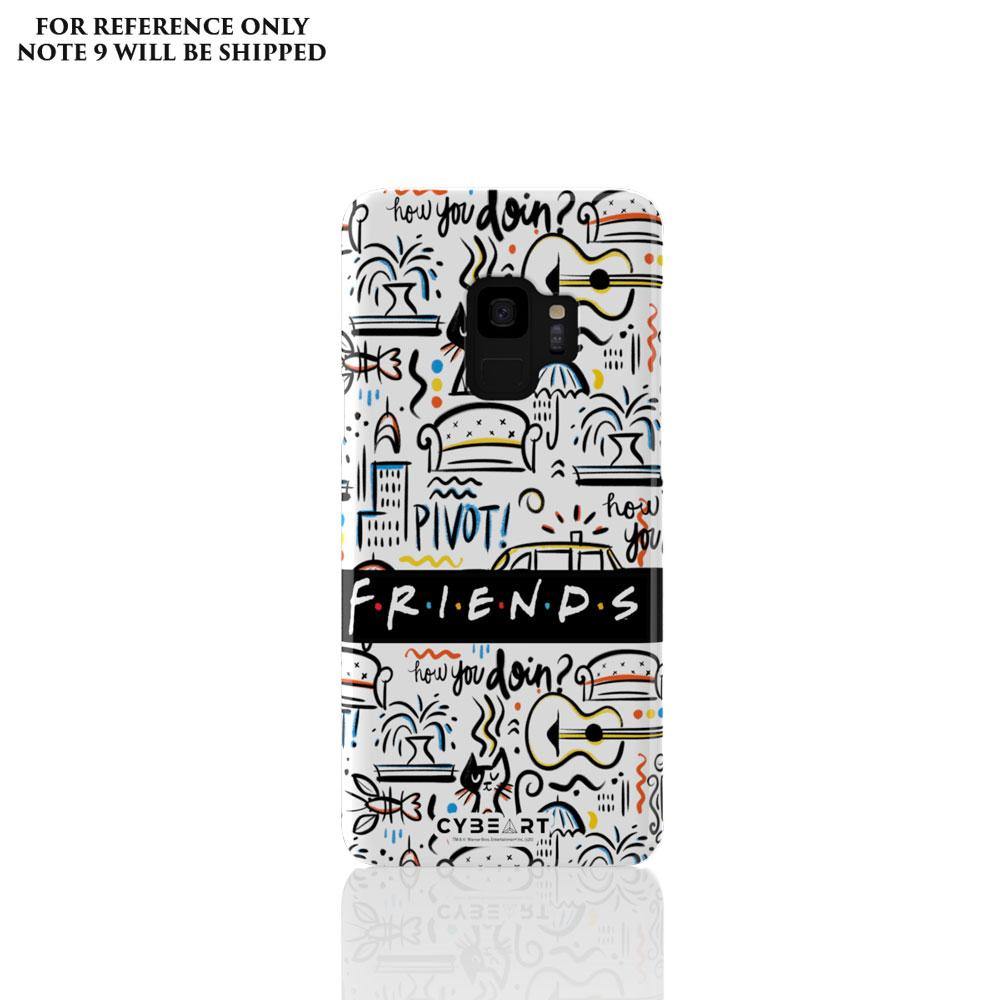 Friends Logo Pattern - Cybeart