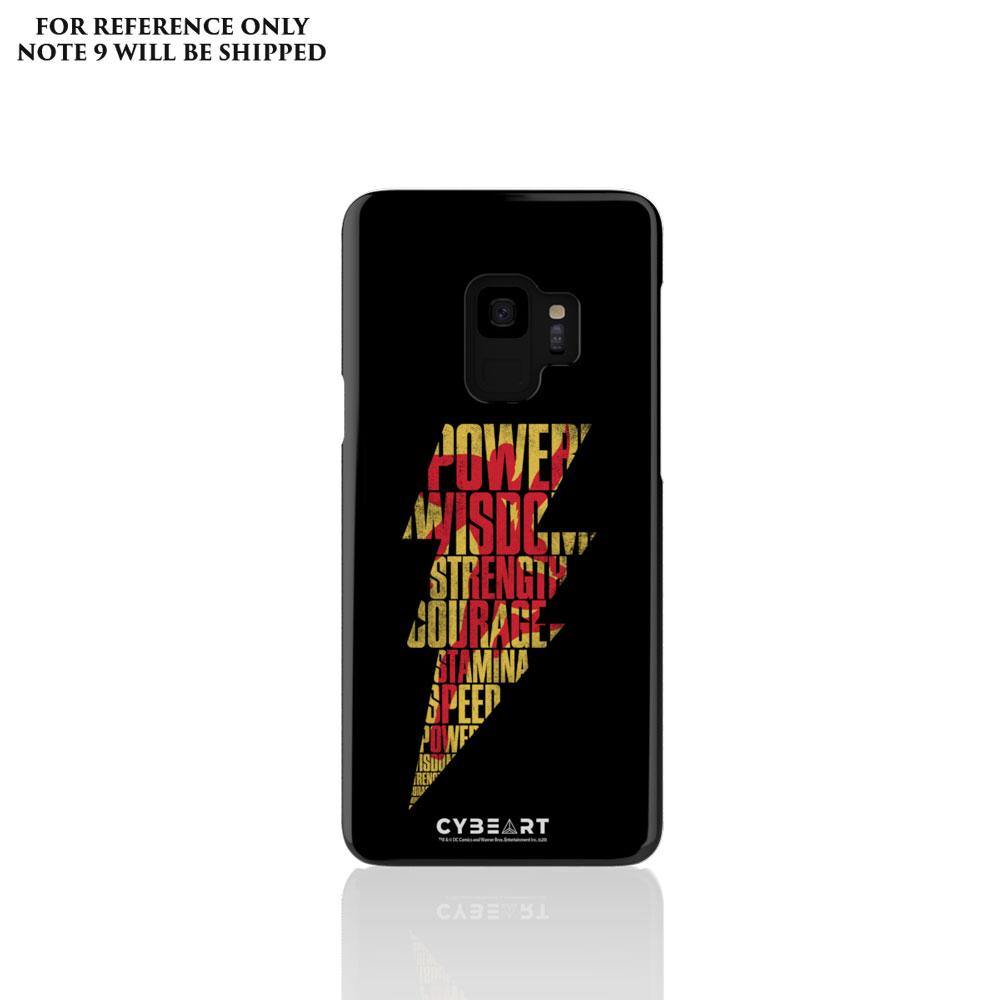 Shazam Emblem Text Art - Cybeart