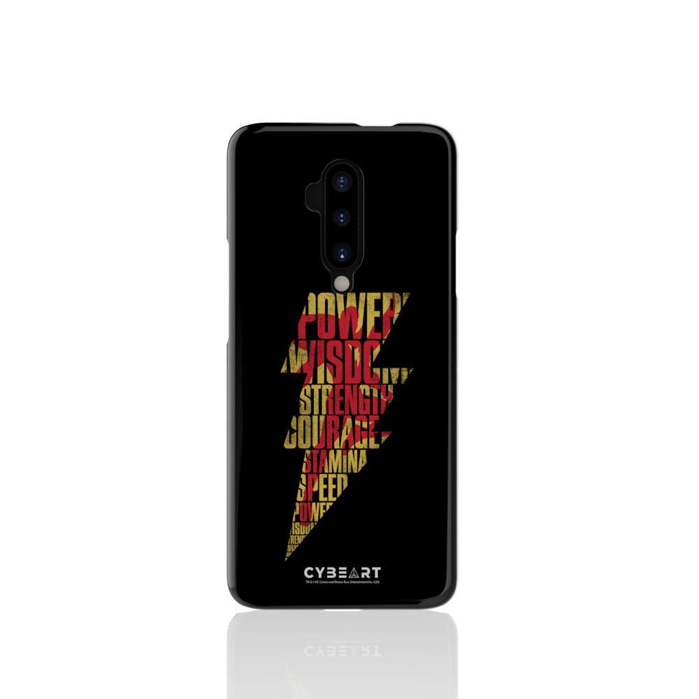 Shazam Emblem Text Art - Cybeart