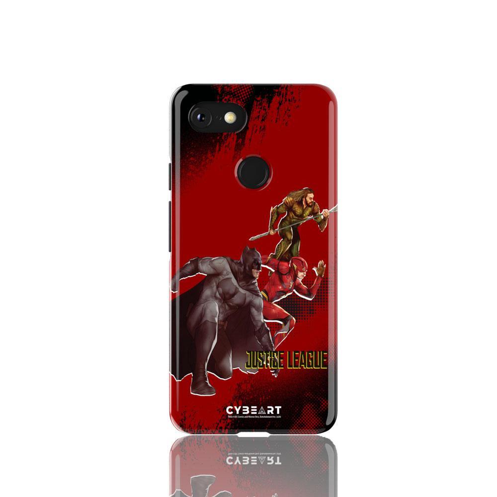 Heroes in Action - Red - Cybeart