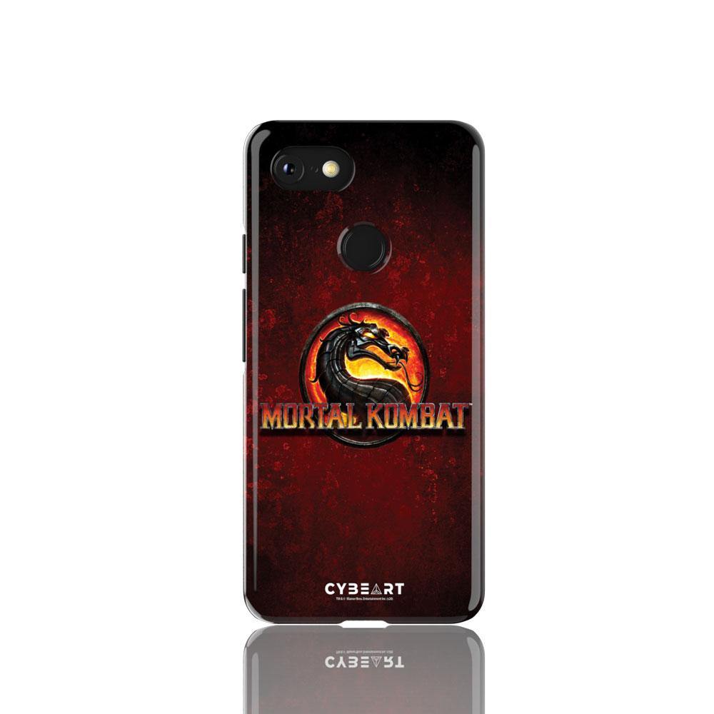 Mortal Kombat Stylised Logo - Cybeart