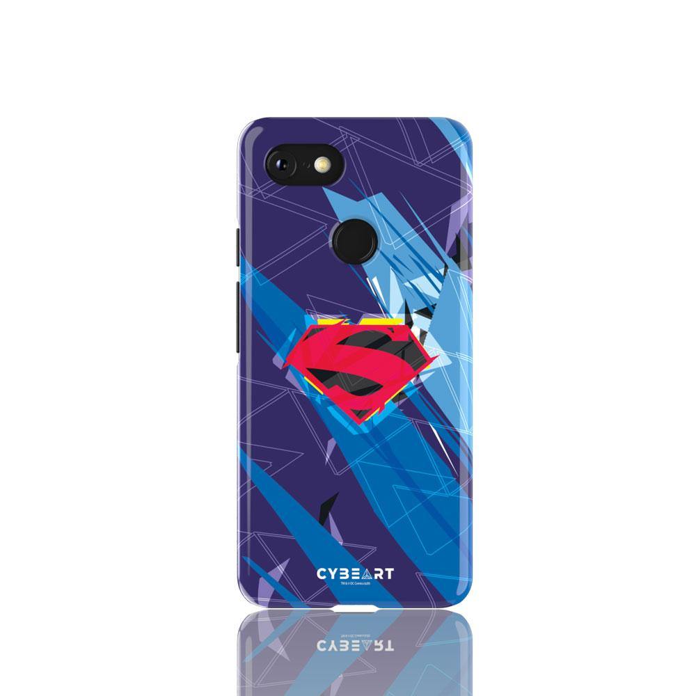 Superman Shield Crystal Art - Cybeart