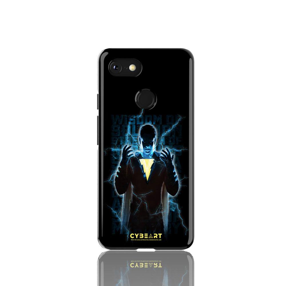 Shazam Lightning Silhouette - Cybeart
