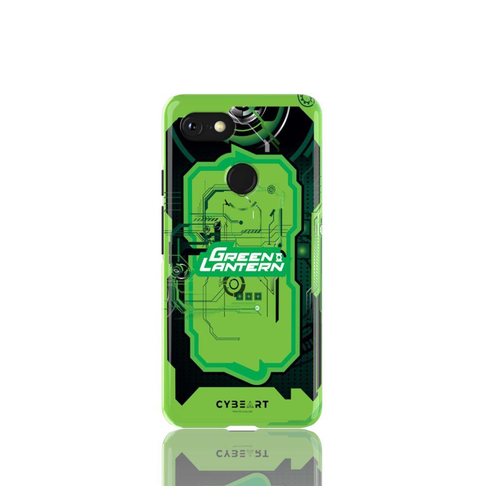 Green Lantern Circuit Art - Cybeart