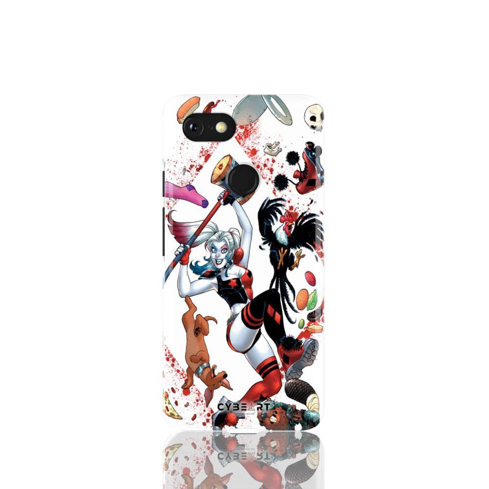 Harley Quinn Comic Art - Cybeart