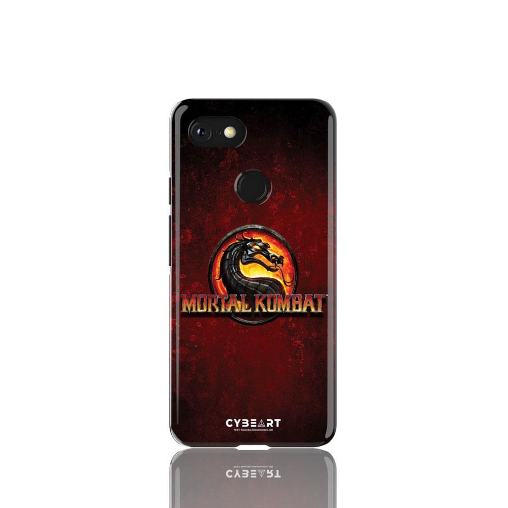 Mortal Kombat Stylised Logo - Cybeart