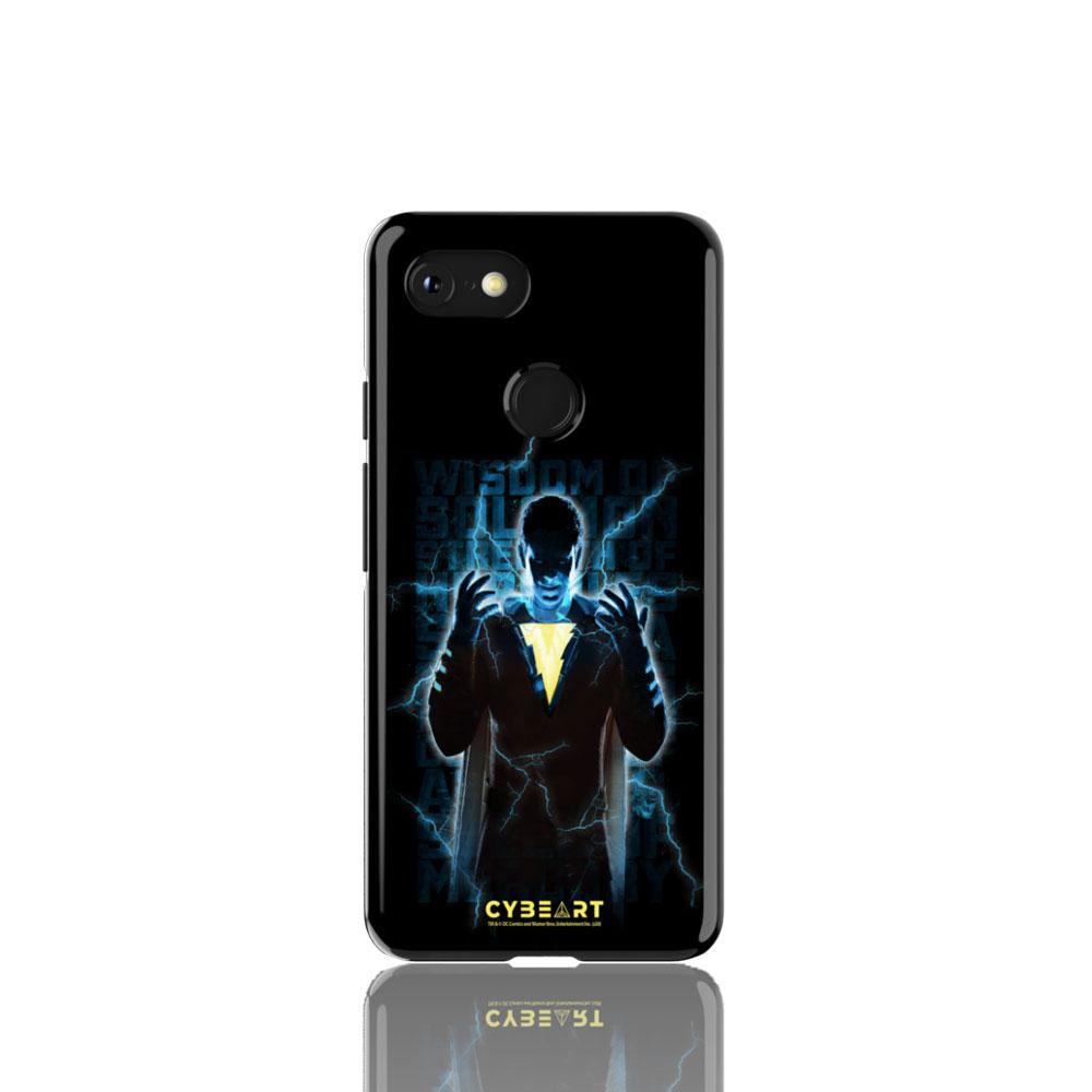 Shazam Lightning Silhouette - Cybeart