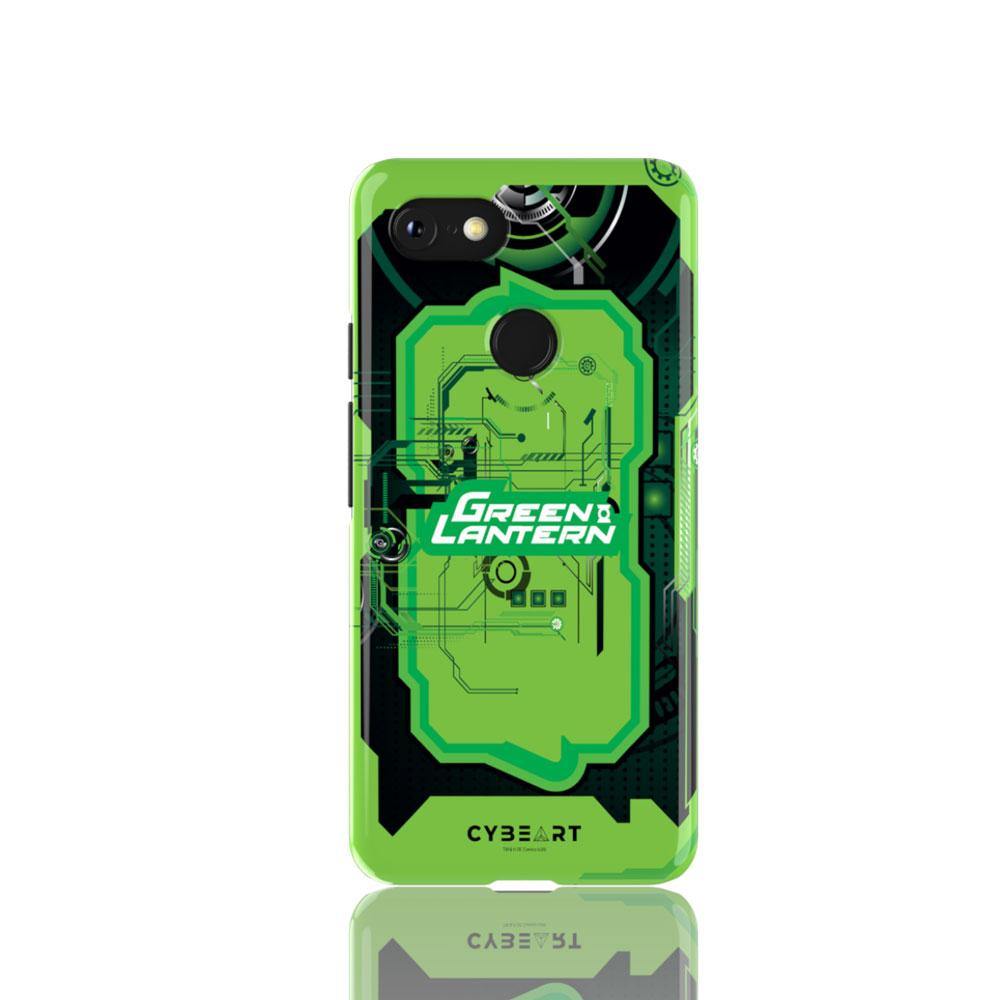Green Lantern Circuit Art - Cybeart