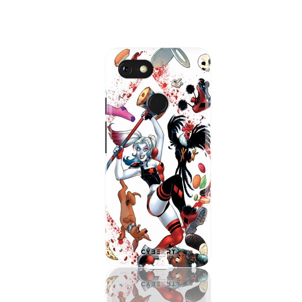Harley Quinn Comic Art - Cybeart