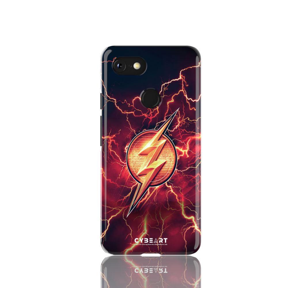 JL Flash Lightning Emblem - Cybeart