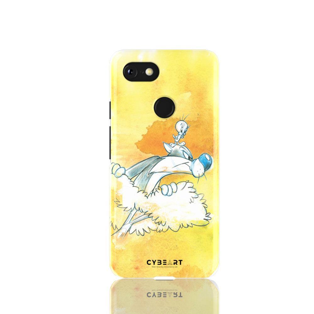 Sylvester & Tweety Scribble Art - Cybeart