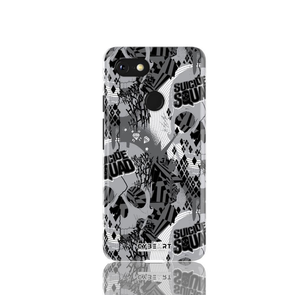 Suicide Squad Skull Pattern - Cybeart