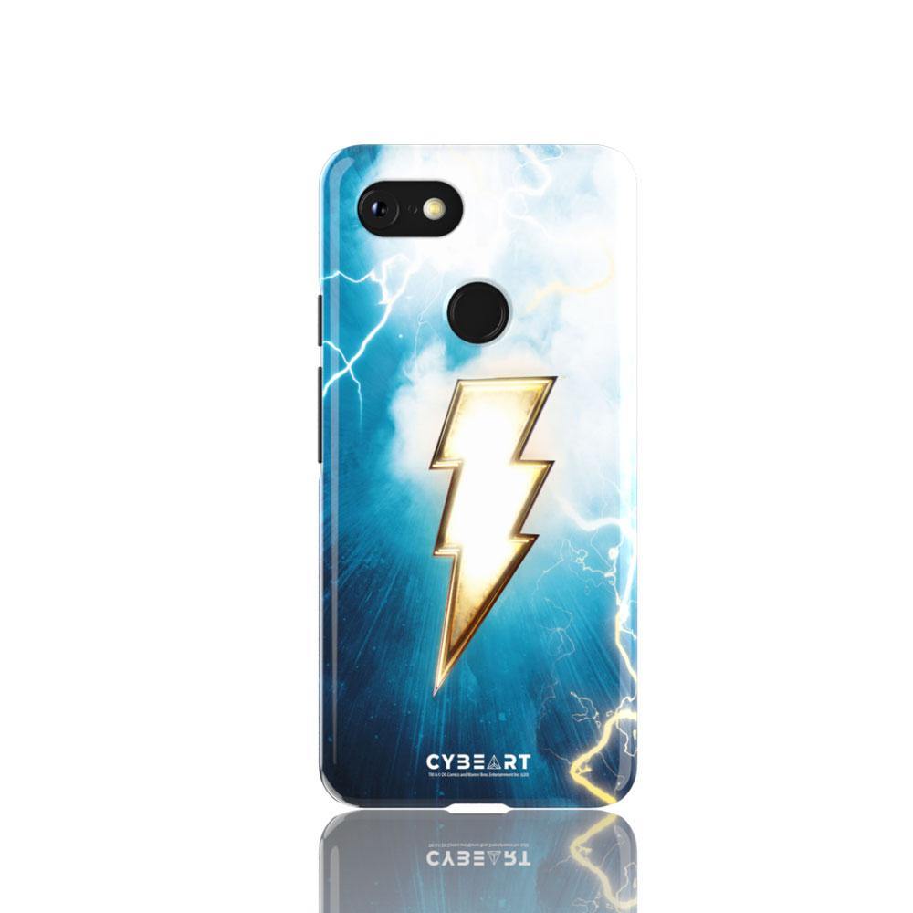 Shazam Lightning Logo - Cybeart