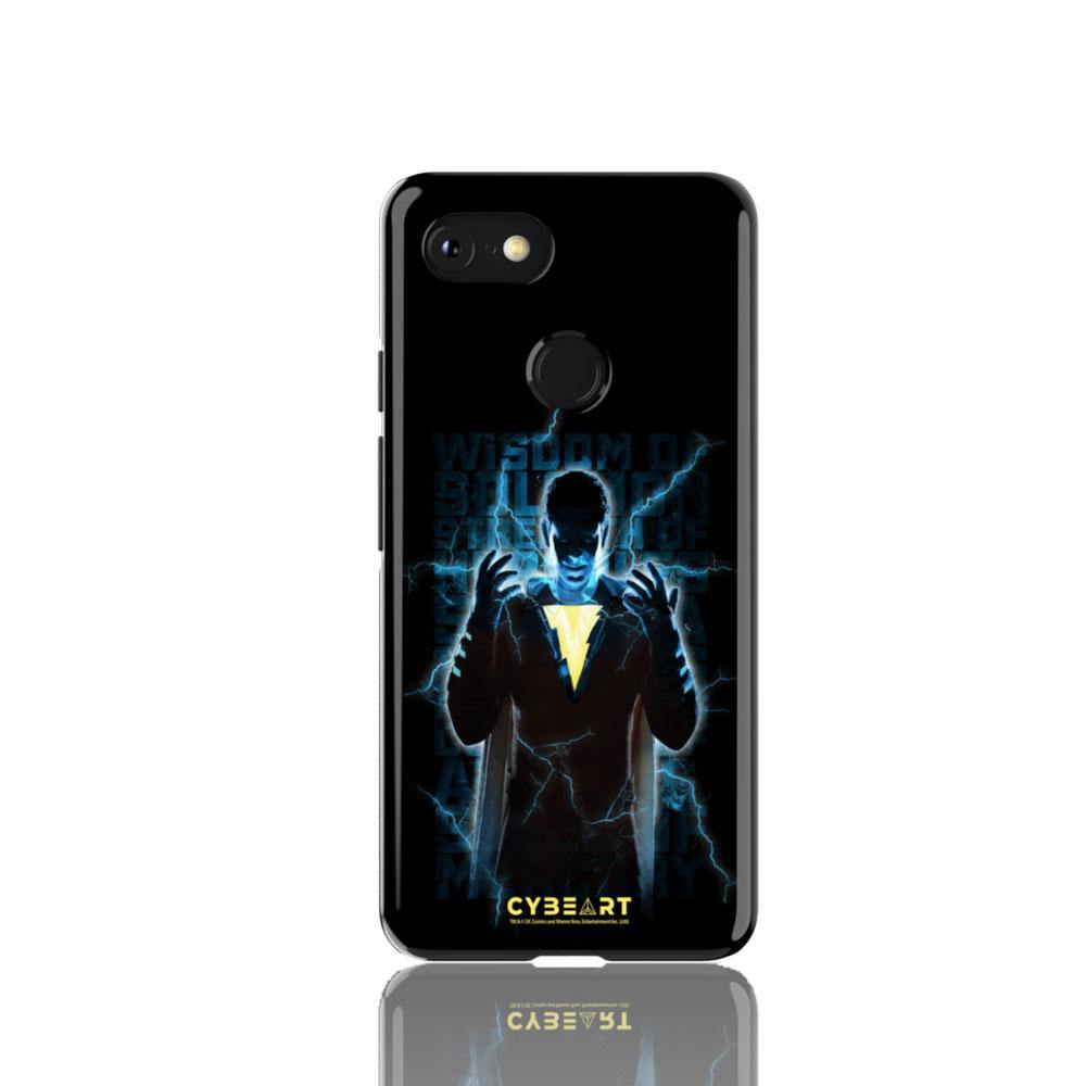 Shazam Lightning Silhouette - Cybeart