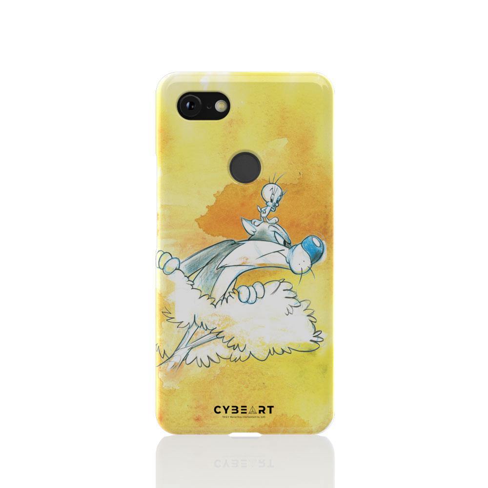 Sylvester & Tweety Scribble Art - Cybeart