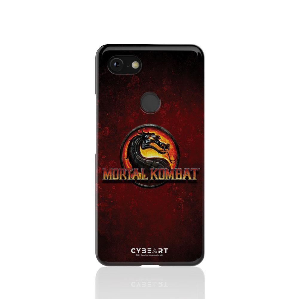 Mortal Kombat Stylised Logo - Cybeart