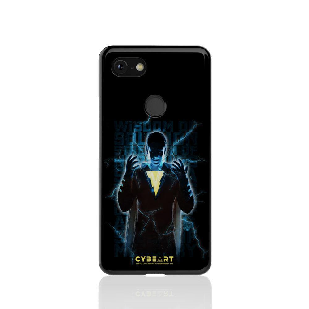 Shazam Lightning Silhouette - Cybeart