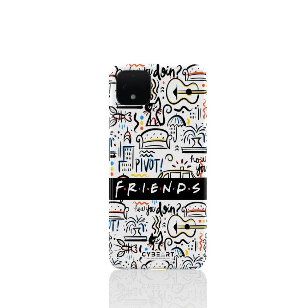Friends Logo Pattern - Cybeart
