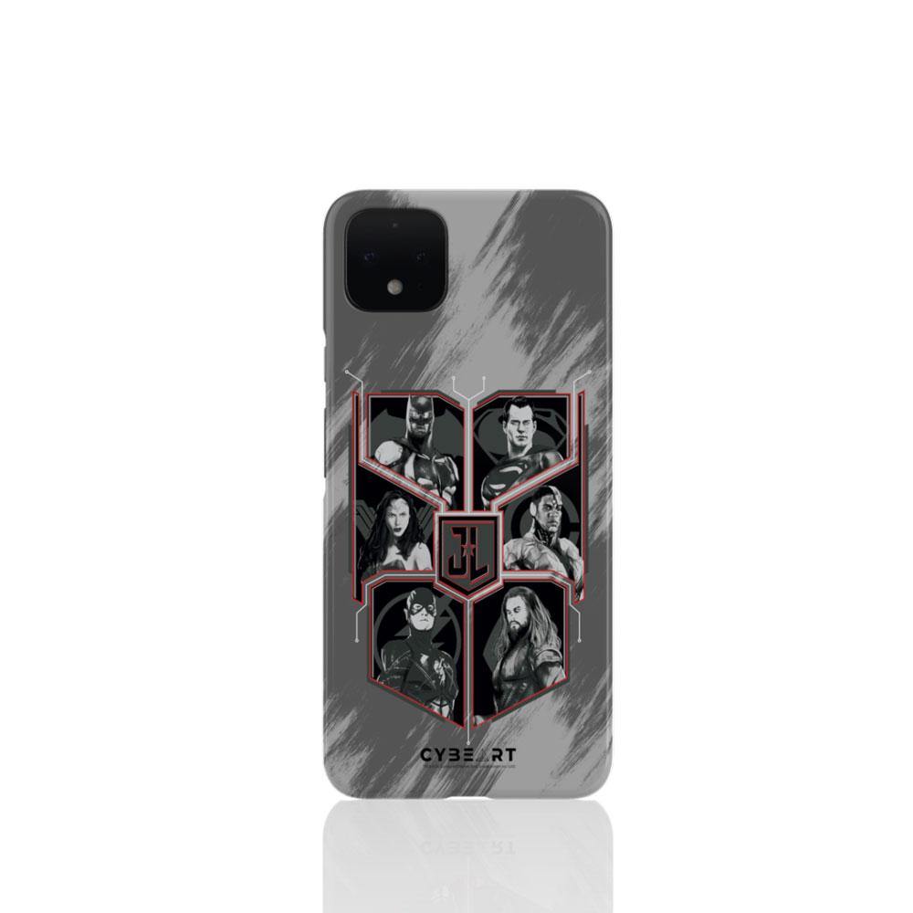 Justice League Heroes - Gray - Cybeart