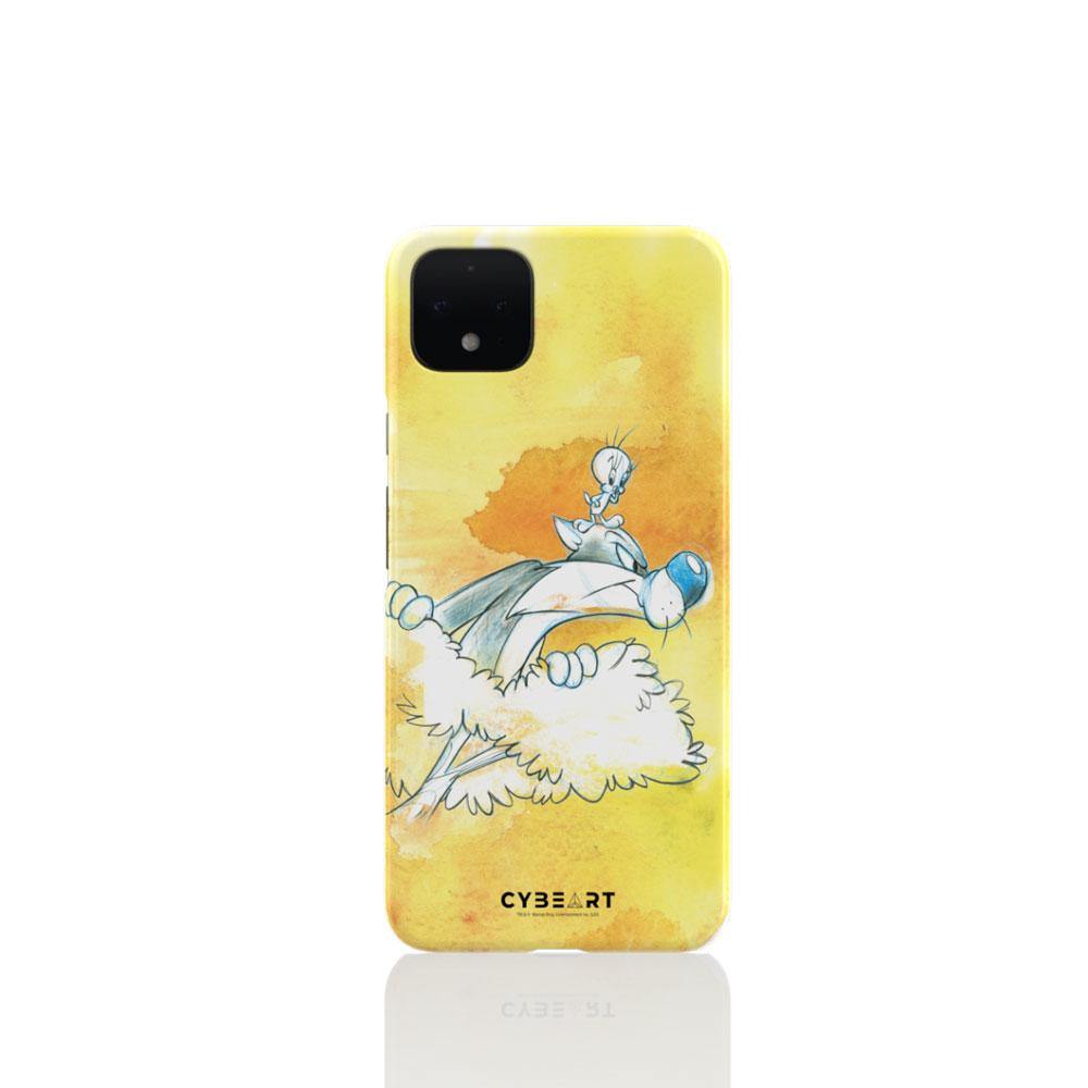 Sylvester & Tweety Scribble Art - Cybeart