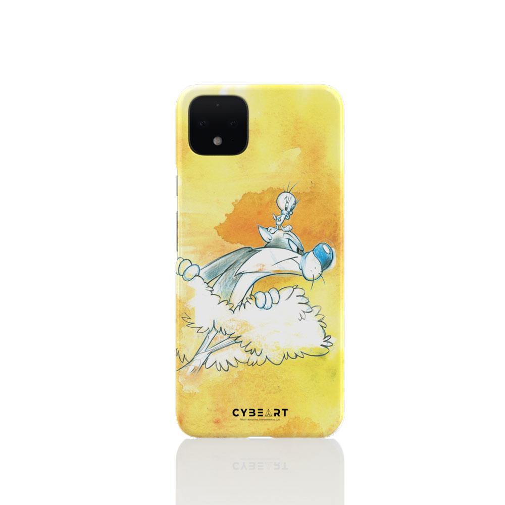 Sylvester & Tweety Scribble Art - Cybeart