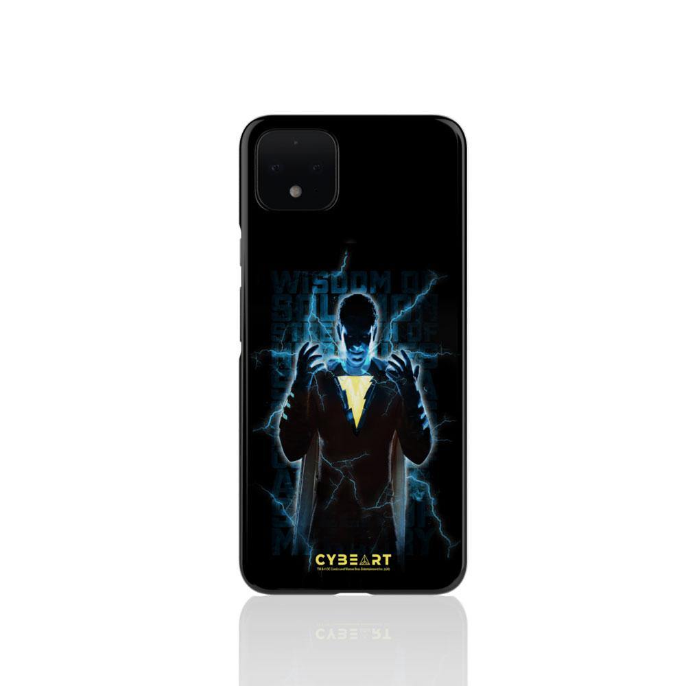 Shazam Lightning Silhouette - Cybeart
