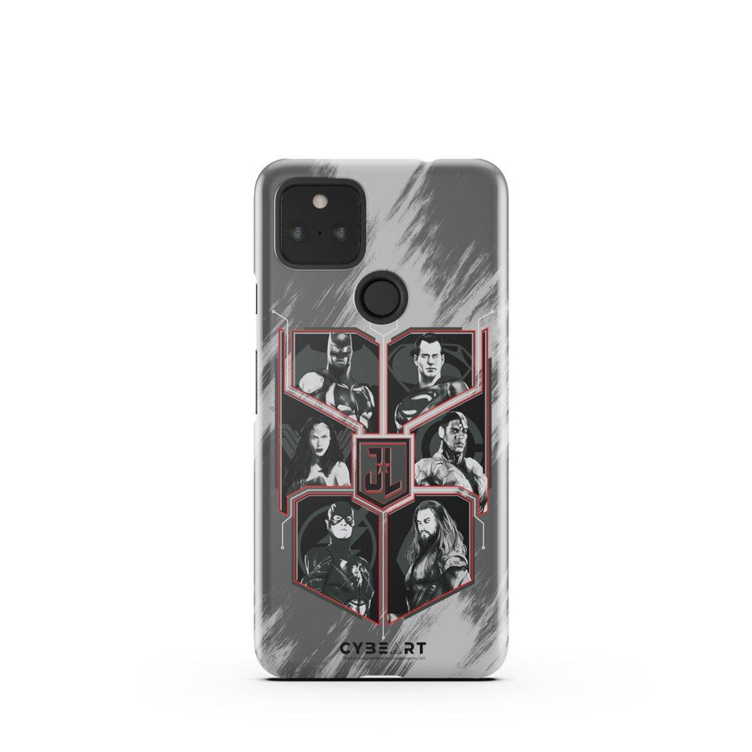 Justice League Heroes - Gray - Cybeart