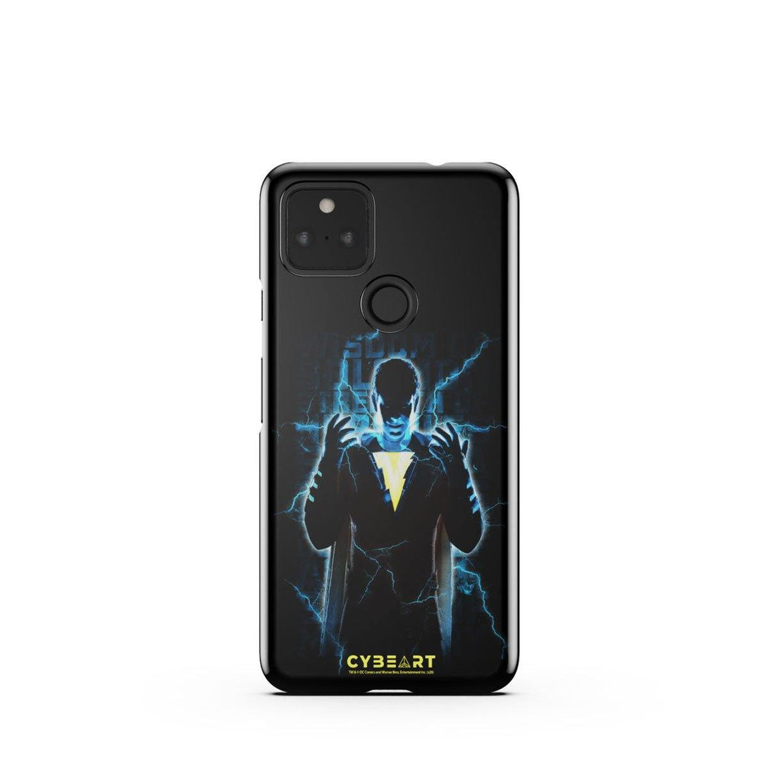 Shazam Lightning Silhouette - Cybeart