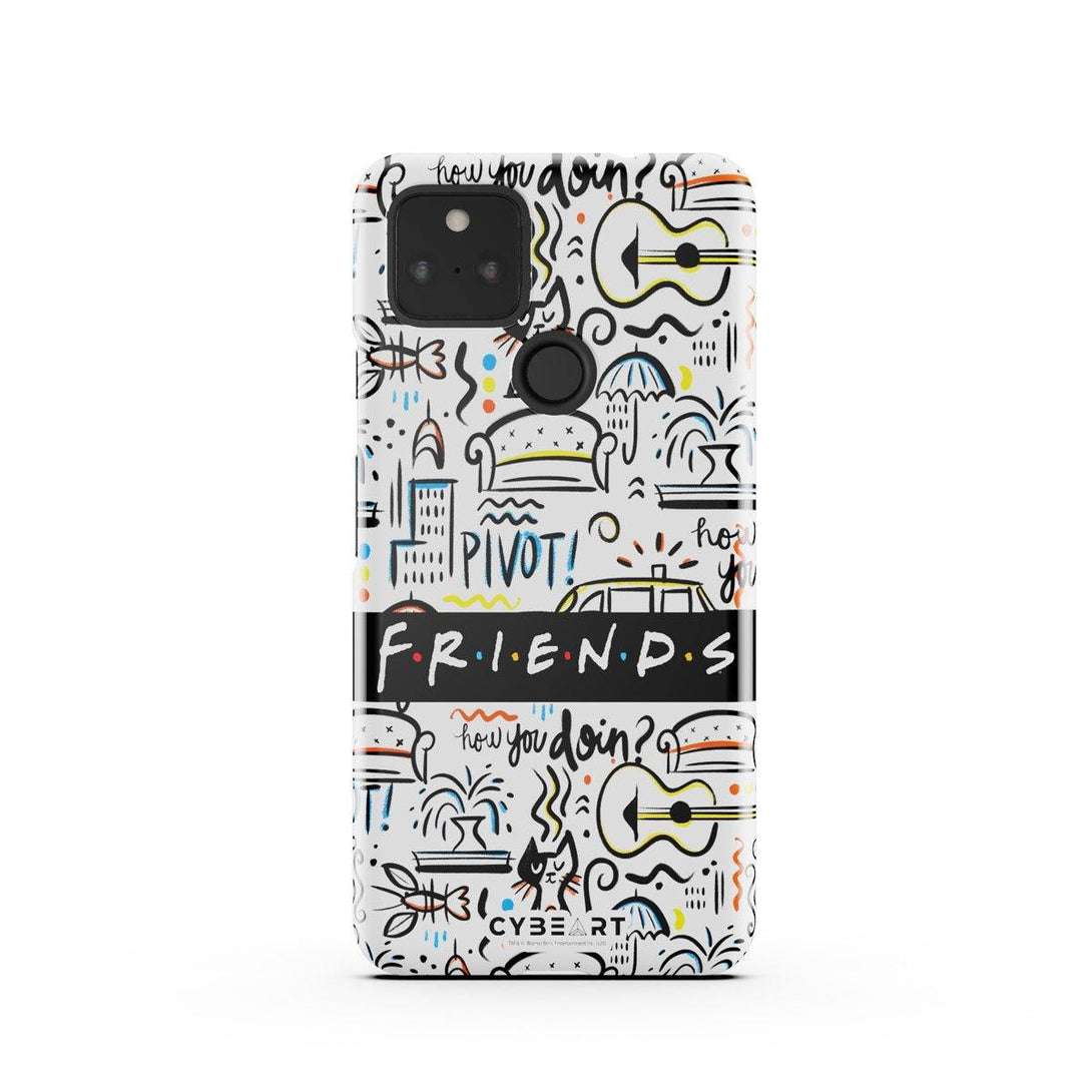Friends Logo Pattern - Cybeart