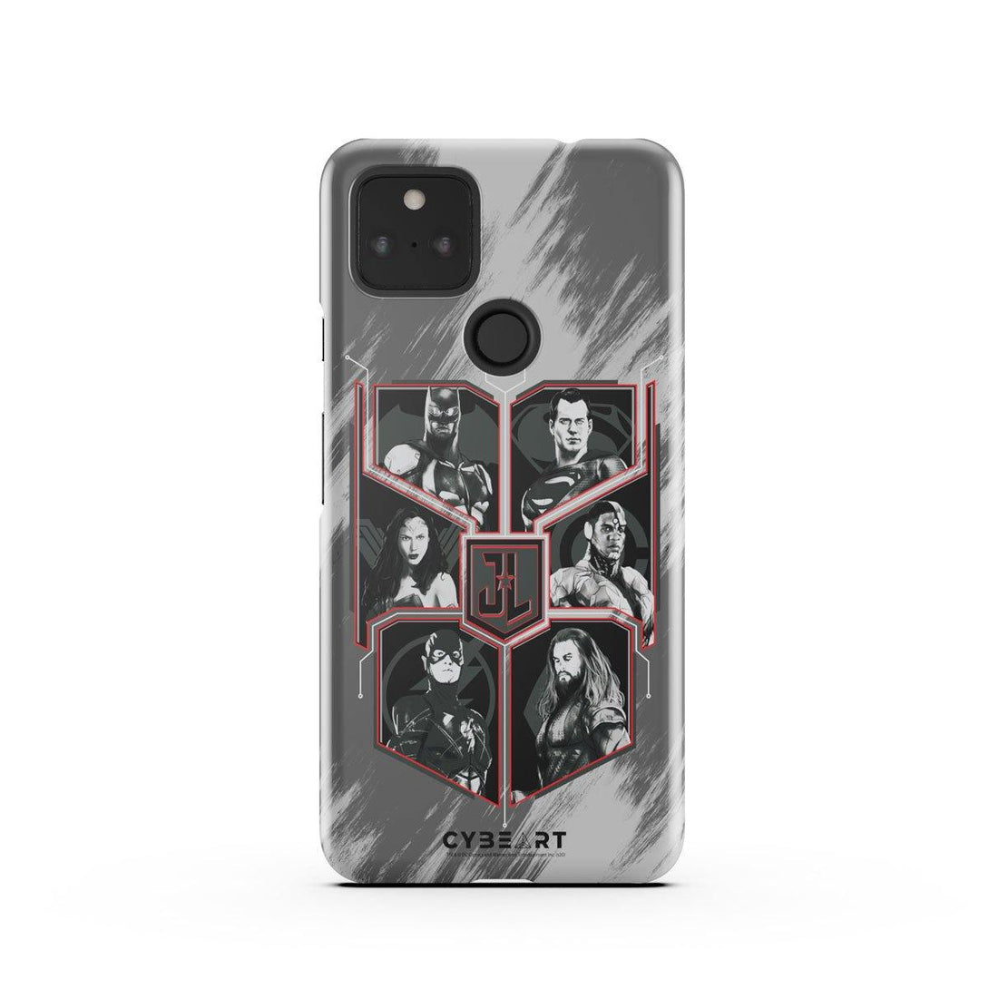 Justice League Heroes - Gray - Cybeart