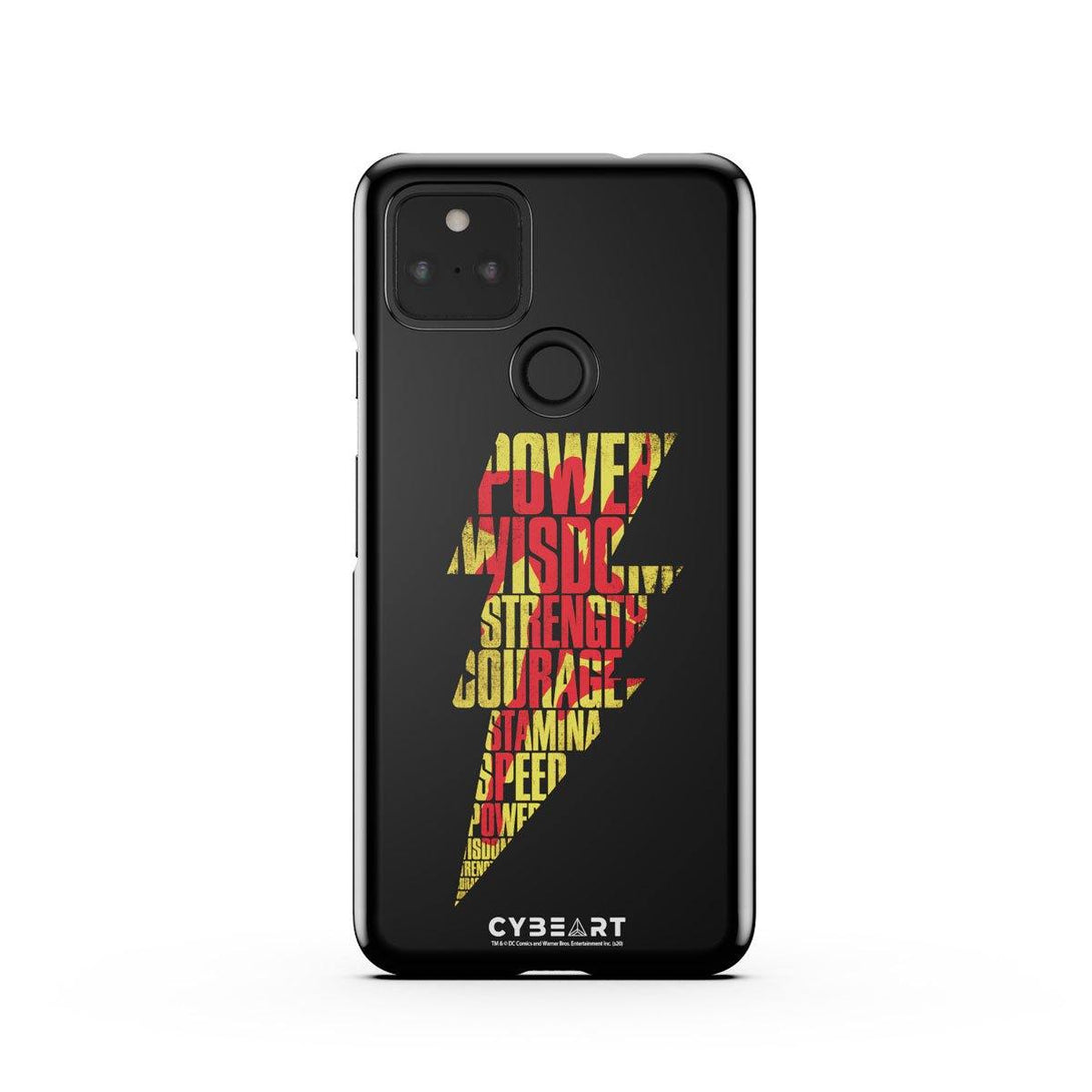 Shazam Emblem Text Art - Cybeart