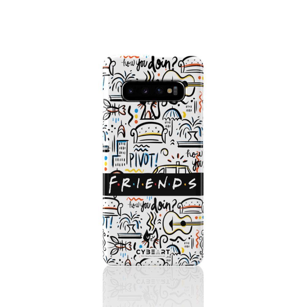 Friends Logo Pattern - Cybeart