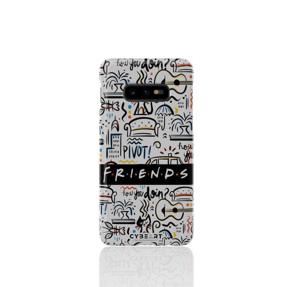 Friends Logo Pattern - Cybeart
