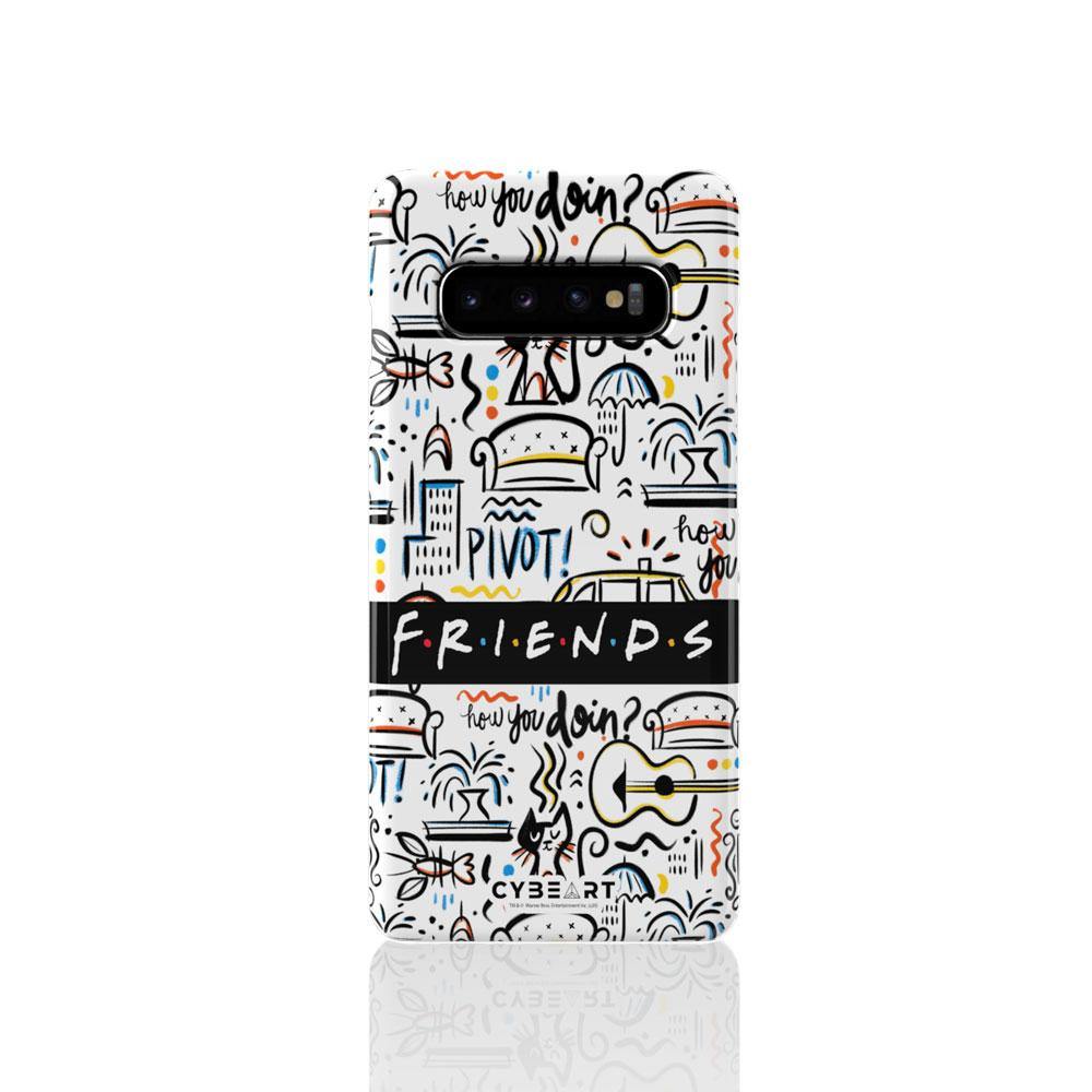 Friends Logo Pattern - Cybeart