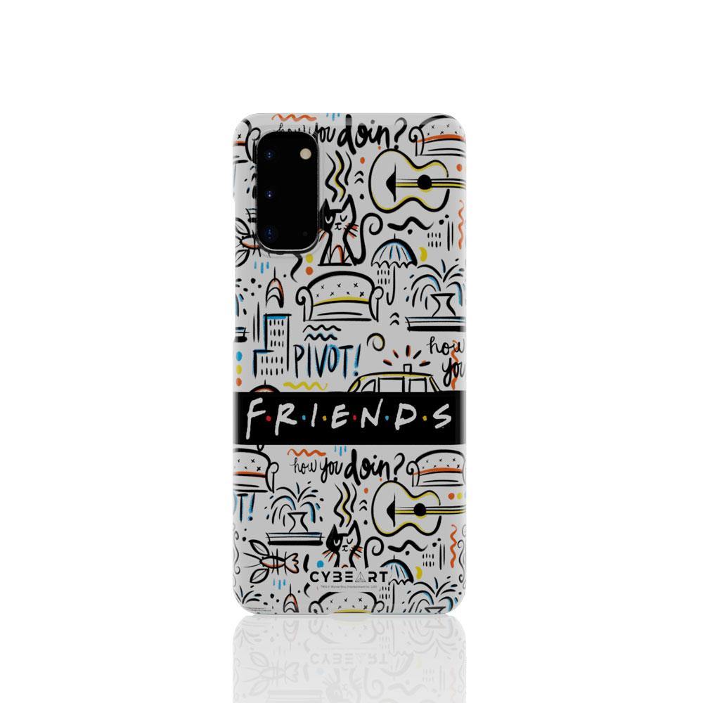 Friends Logo Pattern - Cybeart