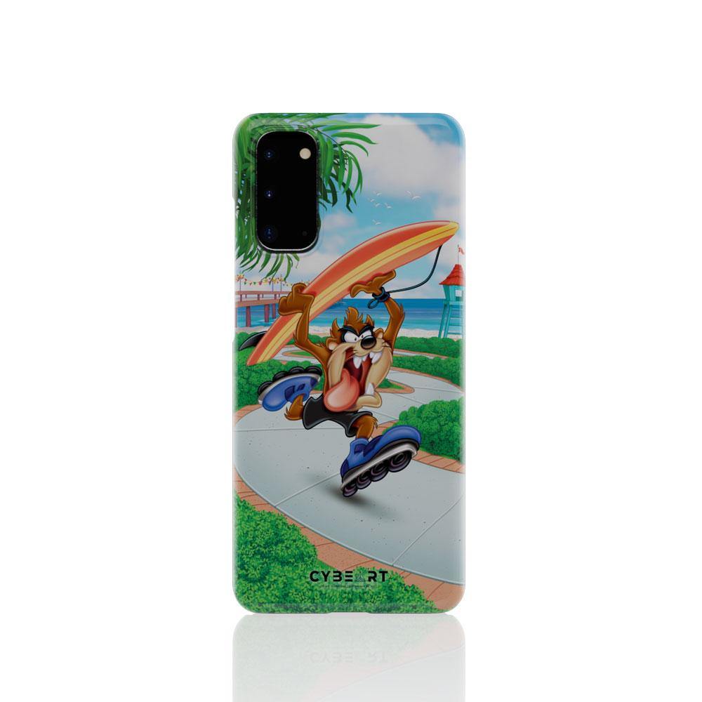 TAZ on Beach - Cybeart