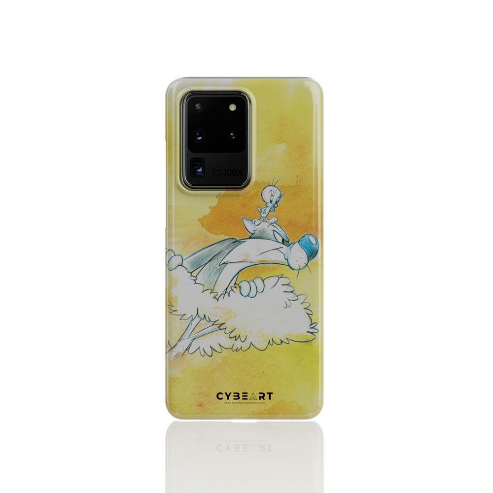 Sylvester & Tweety Scribble Art - Cybeart