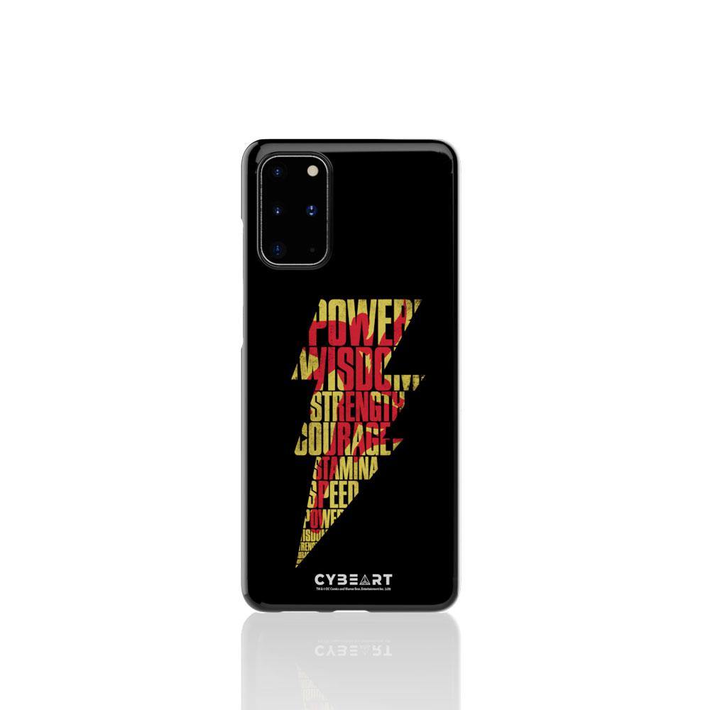 Shazam Emblem Text Art - Cybeart