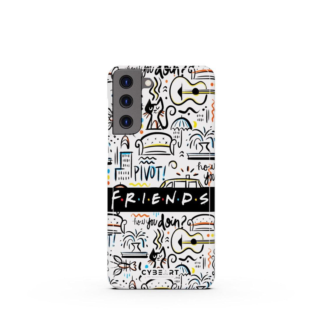 Friends Logo Pattern - Cybeart