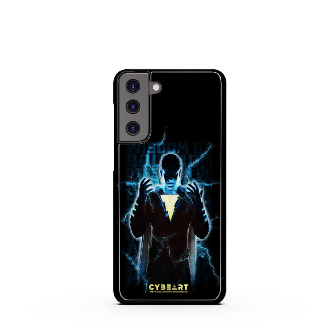 Shazam Lightning Silhouette - Cybeart