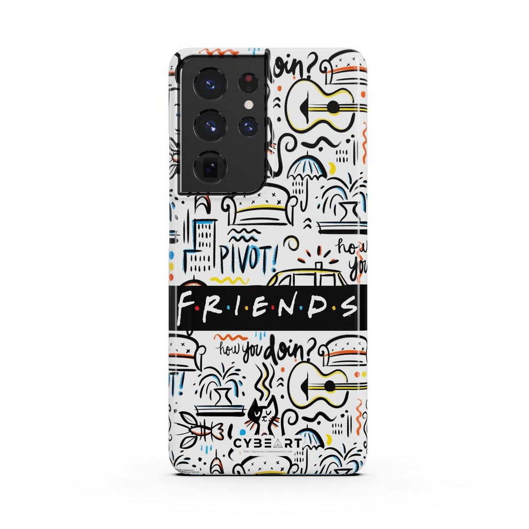 Friends Logo Pattern - Cybeart